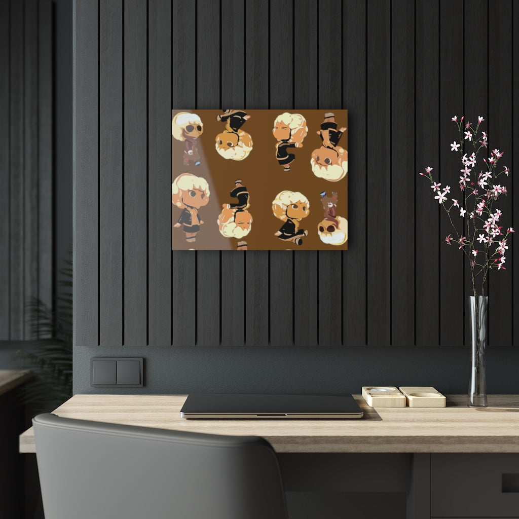 Brown Branded Acrylic Prints