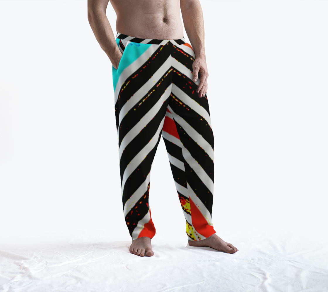 Stripped Lounge Pants