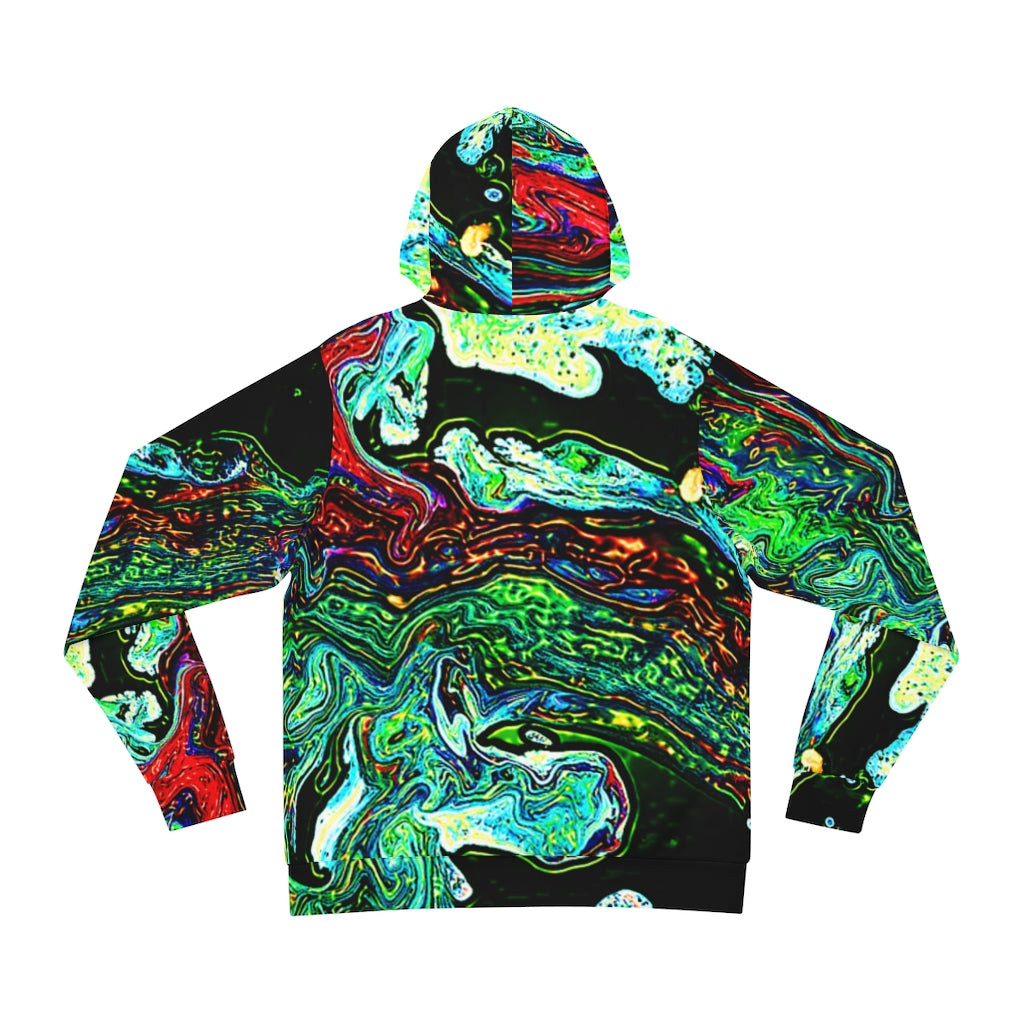 CDEJ Green Marble AOP Fashion Hoodie