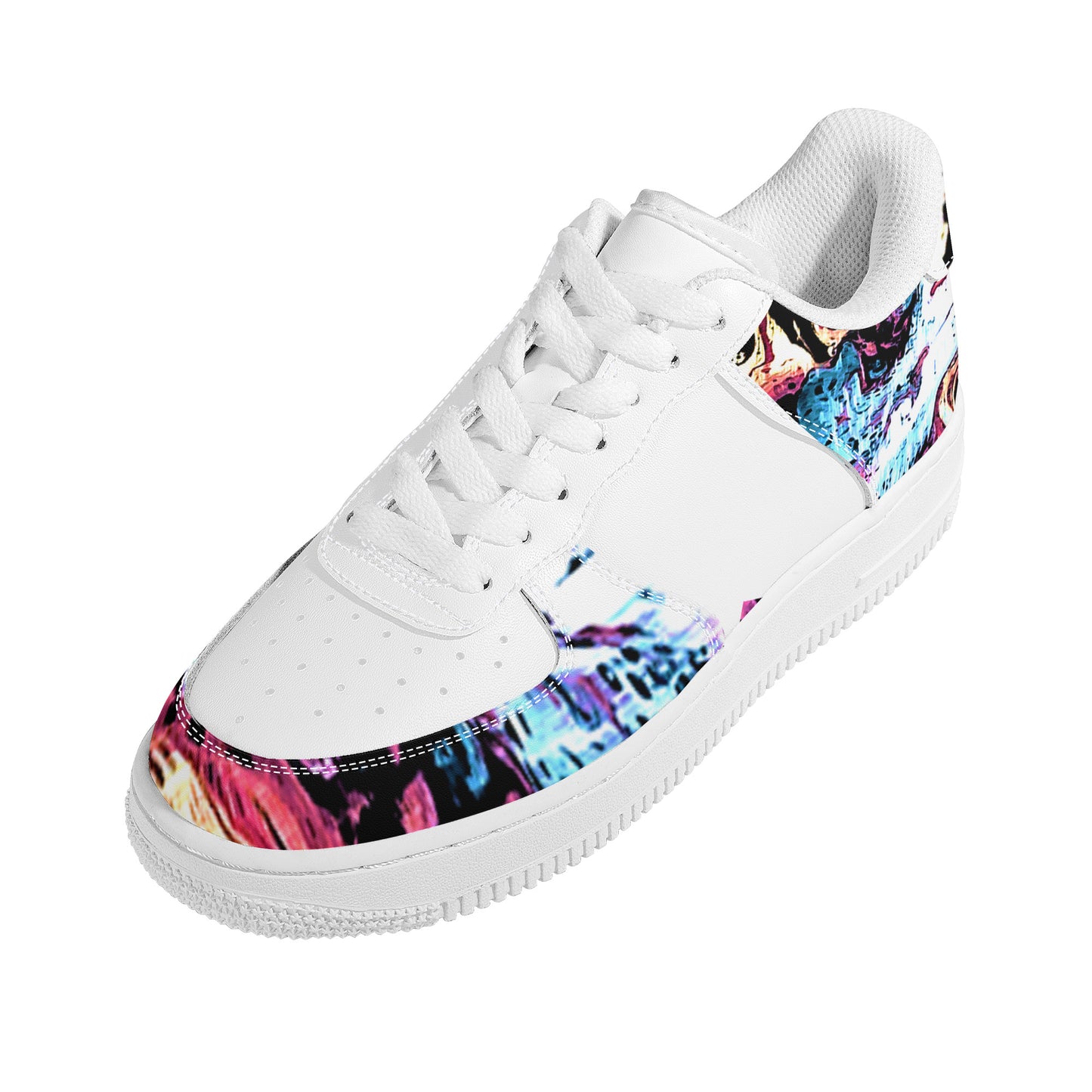 SF_F8 Low Top Unisex Sneaker Pink Marble