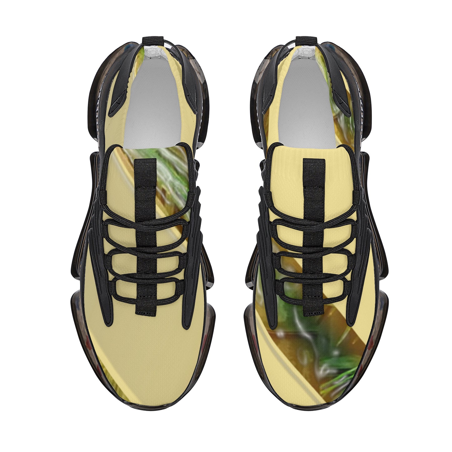 SF_S36 Air Max React Sneakers - Bamboo Stripes