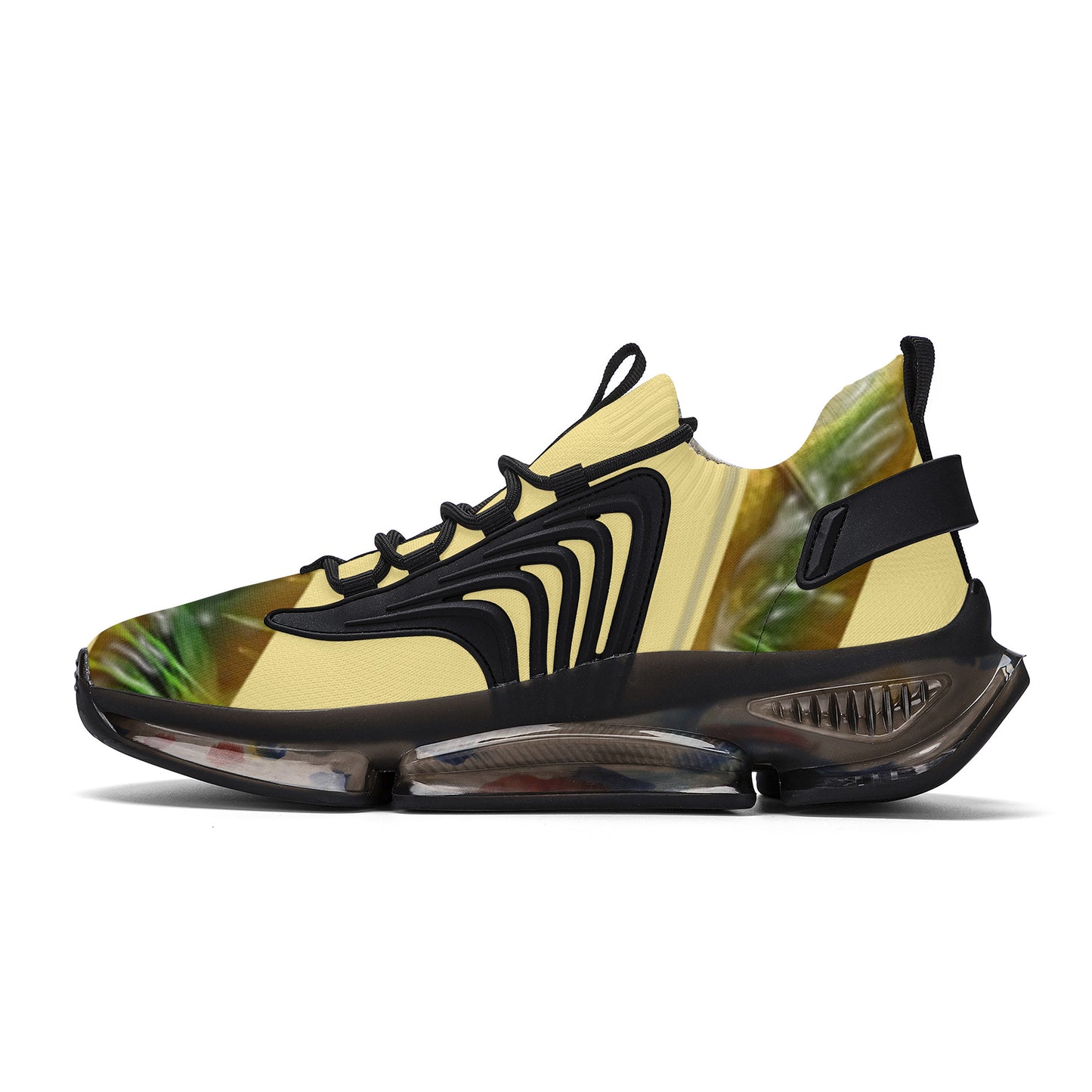 SF_S36 Air Max React Sneakers - Bamboo Stripes