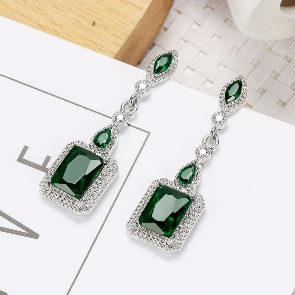 Queenco Geometric Earrings