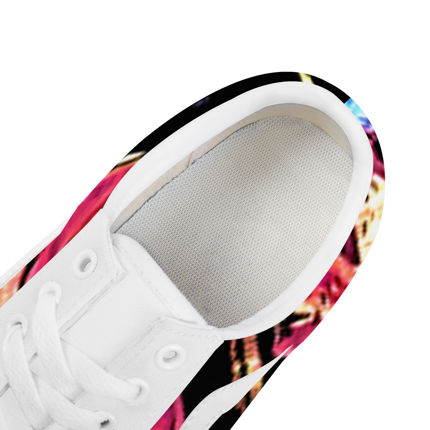 SF_F21 Low Top Flat Sneaker Marble