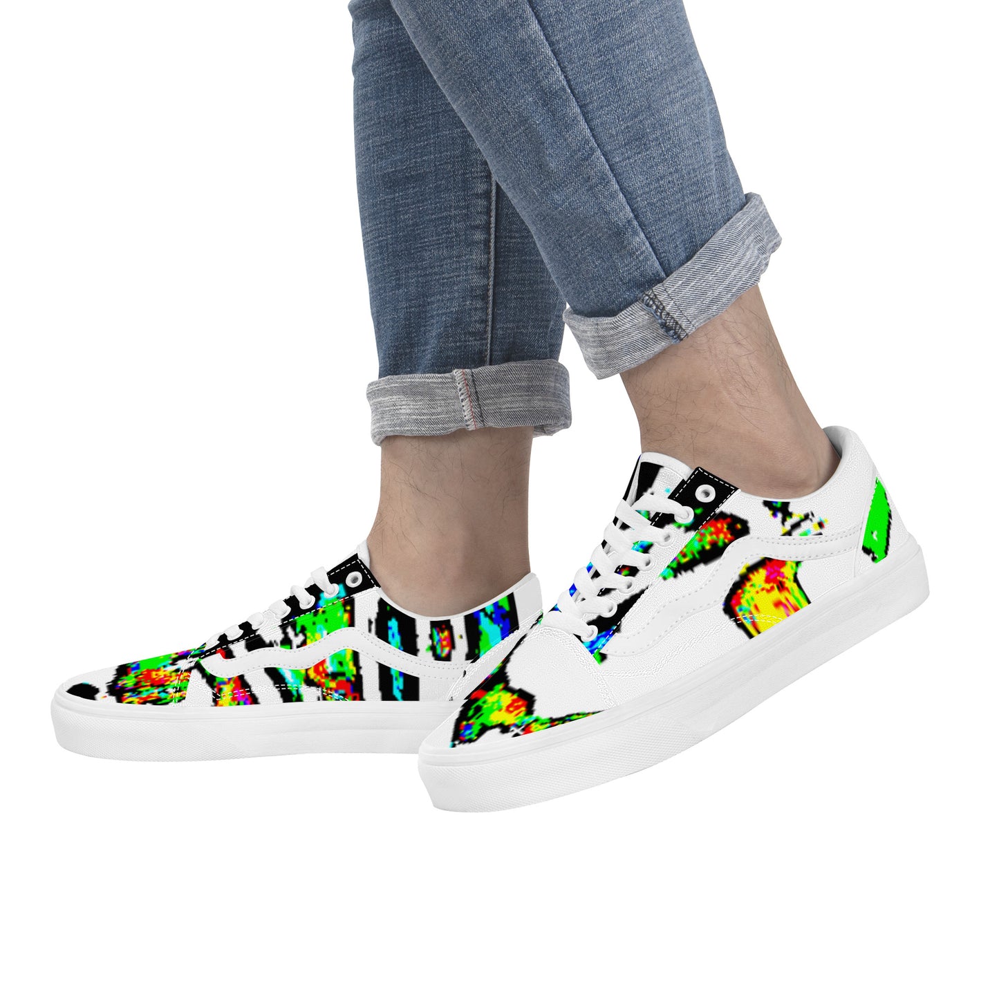 Painted Money Low Top Flat Sneaker