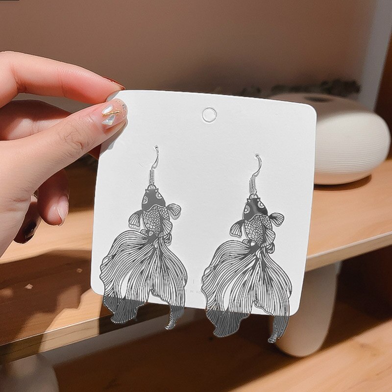 RANJUNXUN Koi Earrings