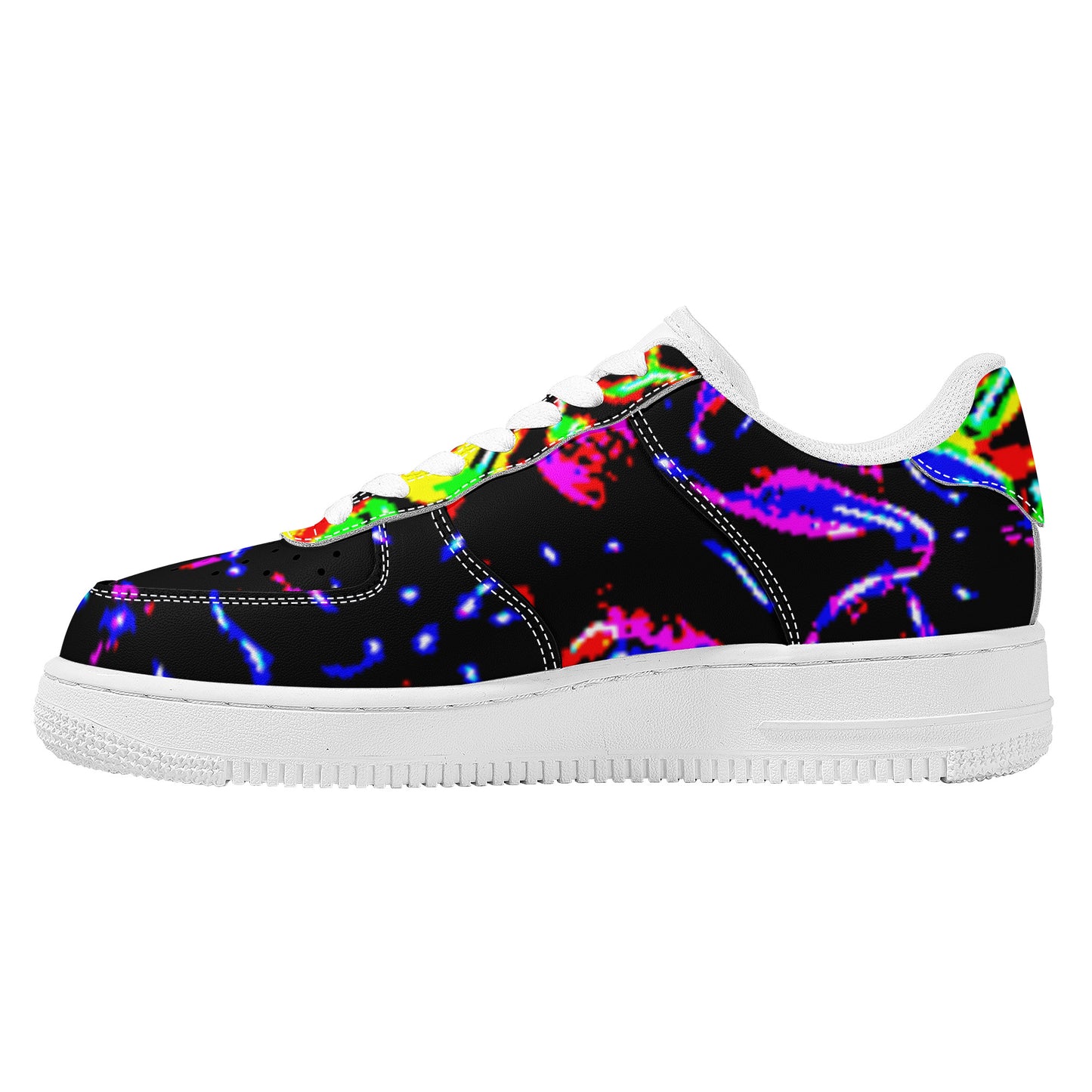 SF_F8 Low Top Unisex Sneaker Deep Floral