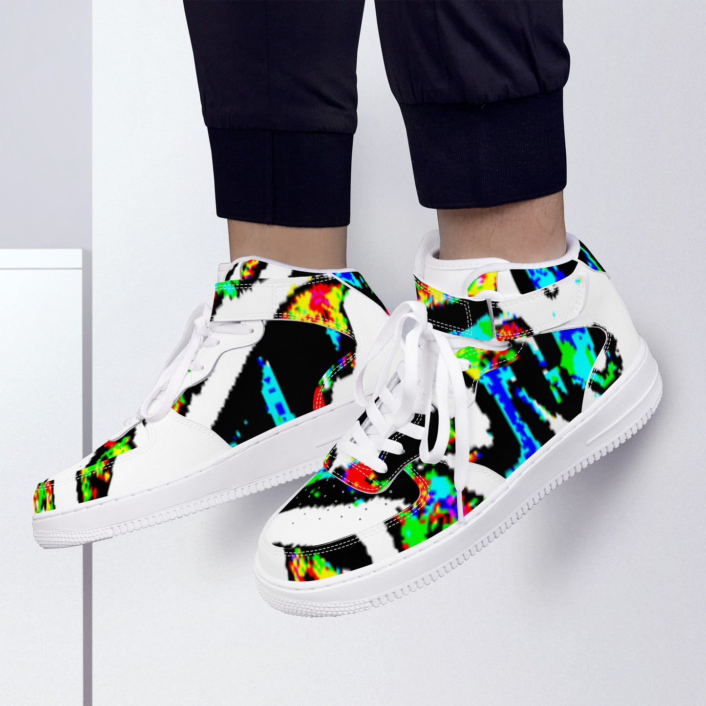 Painted Money High Top Unisex Sneaker