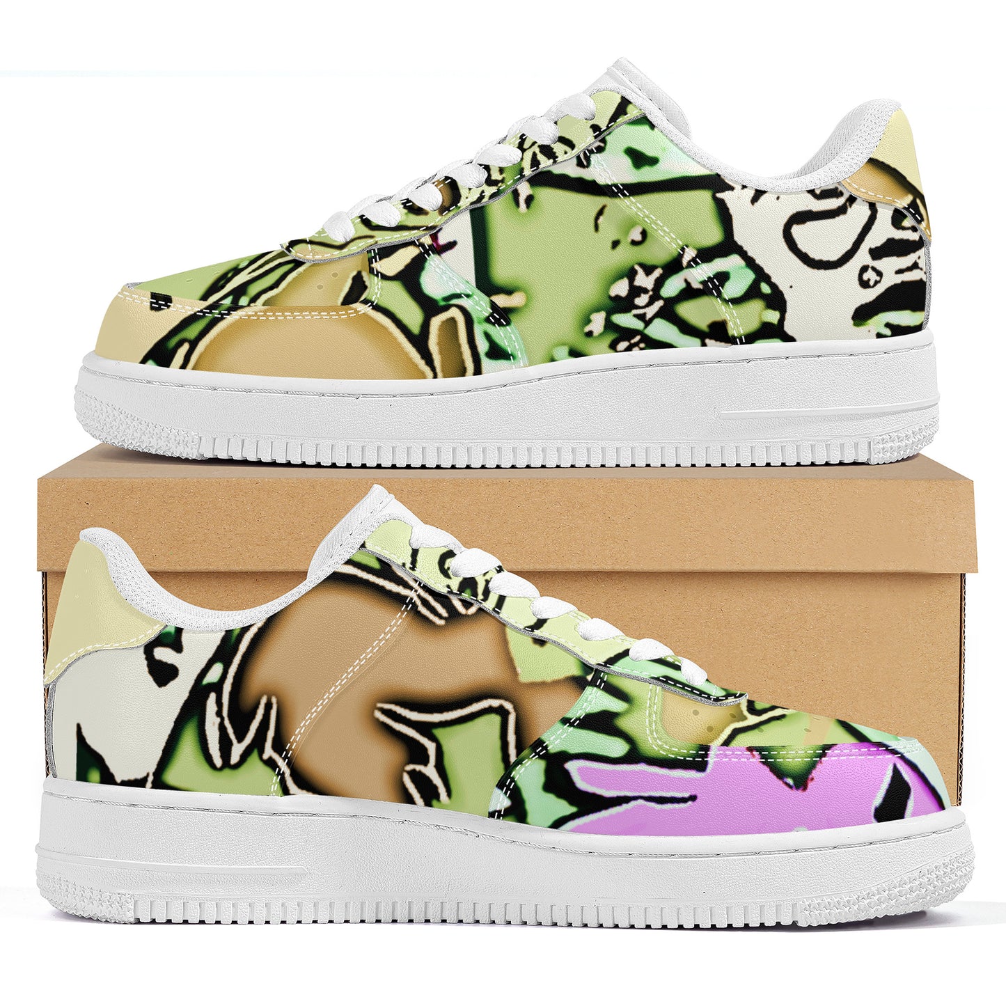 SF_F8 Low Top Unisex Sneaker Afro