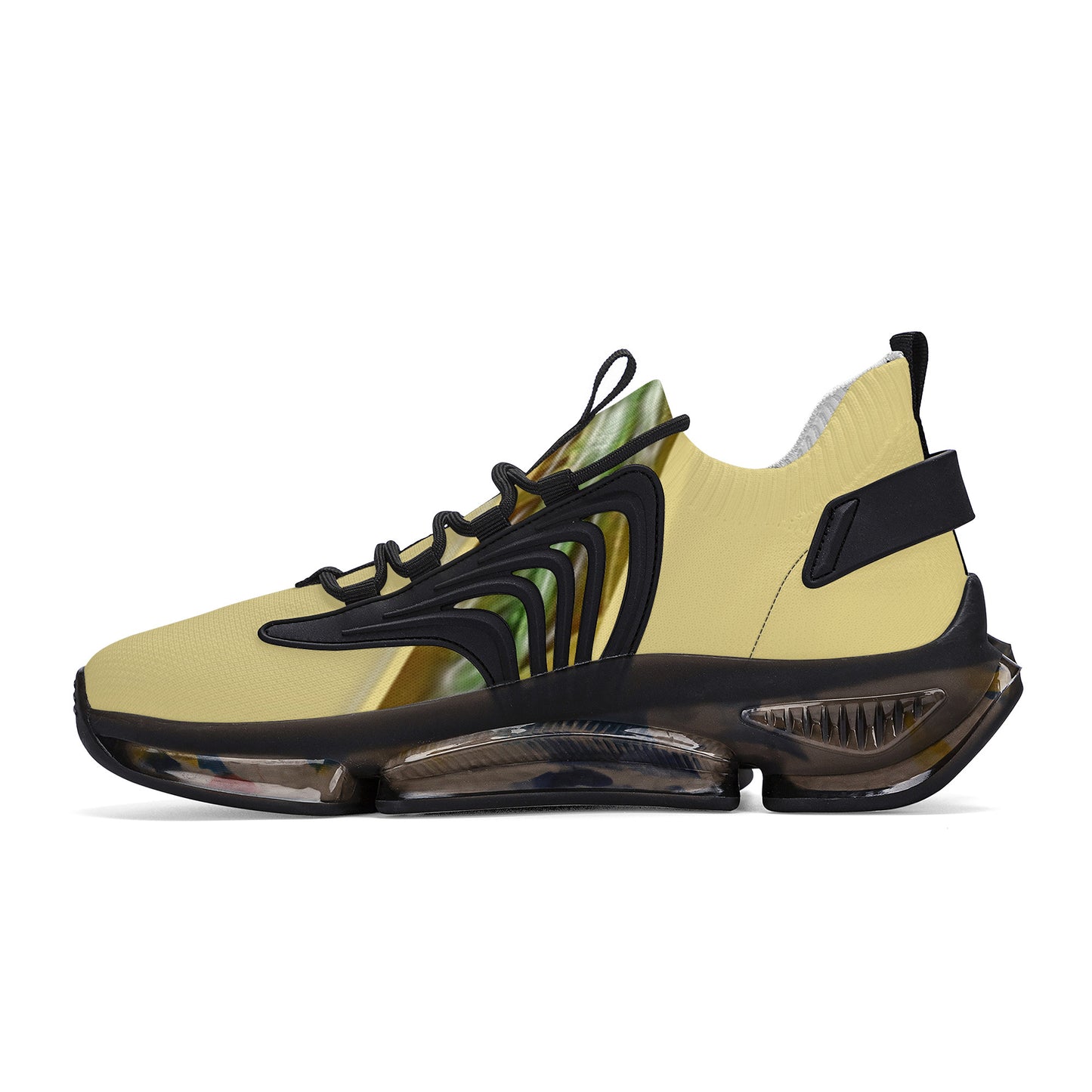 SF_S36 Air Max React Sneakers - Bamboo Stripes