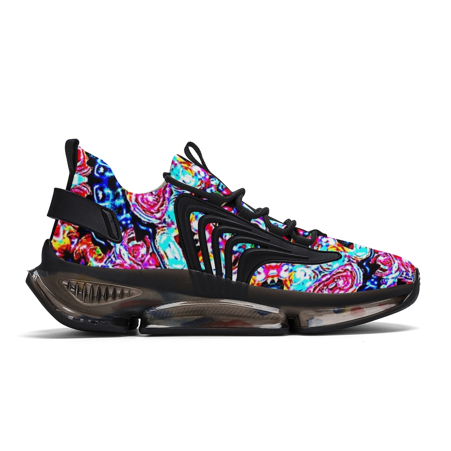 SF_S36 Air Max React Sneakers - Neon Floral