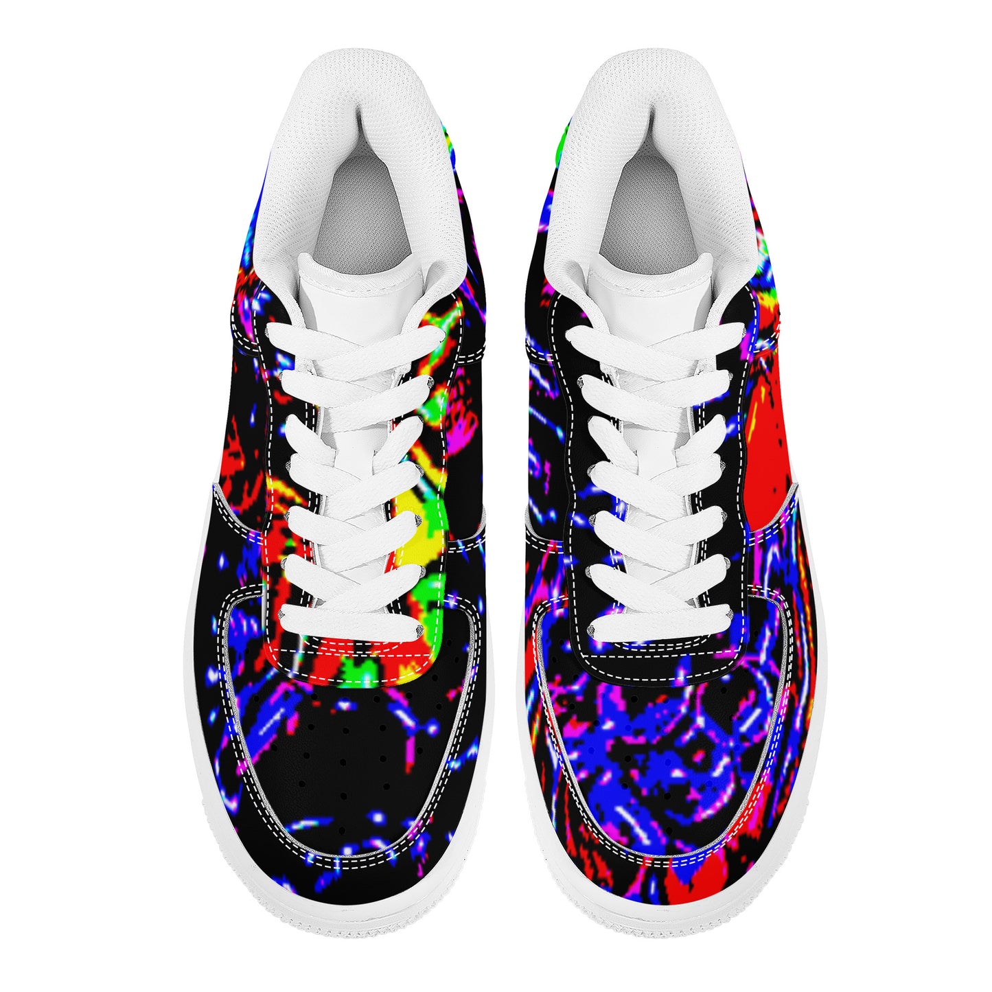 SF_F8 Low Top Unisex Sneaker Deep Floral