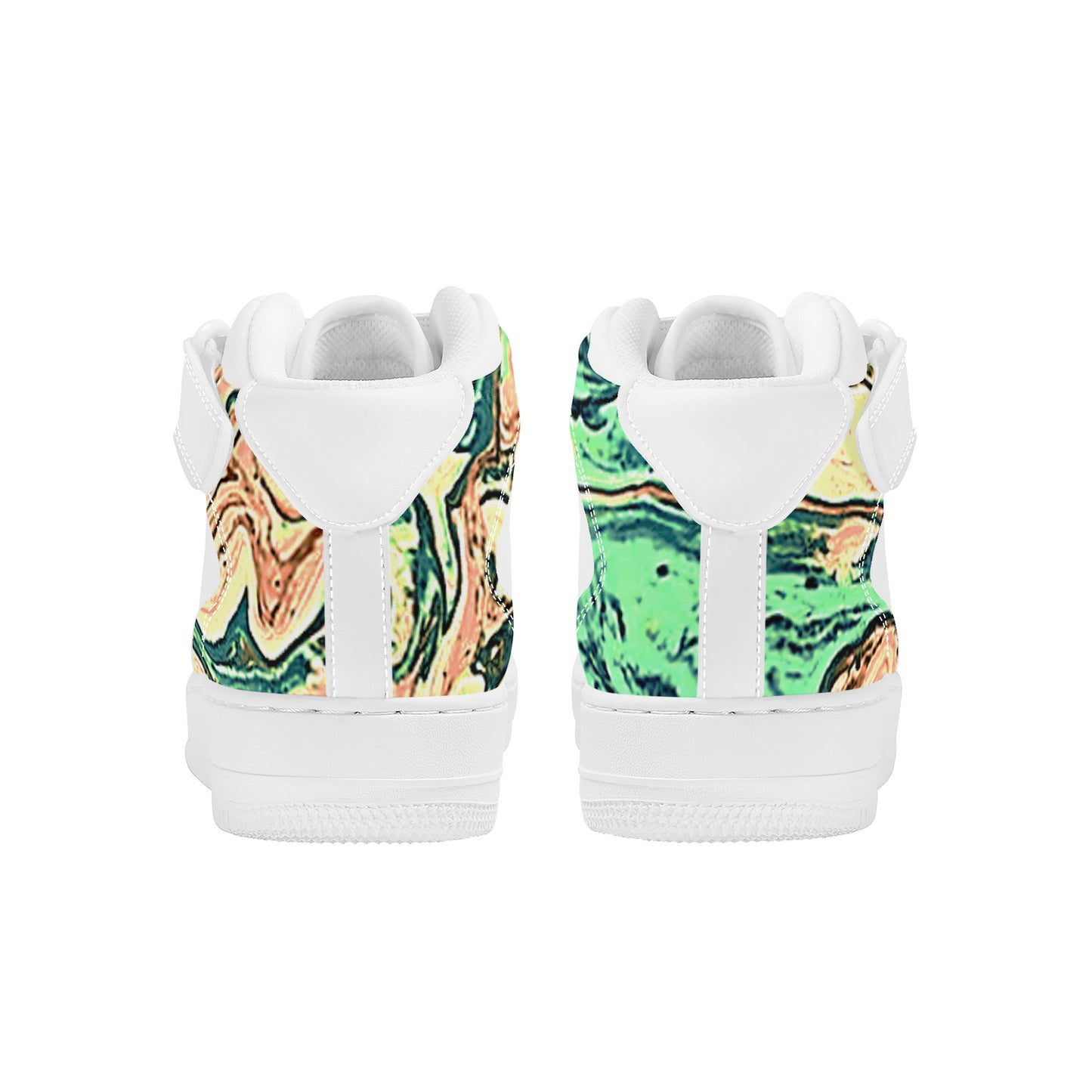 CDEJ Green Marble High Top Unisex Sneaker