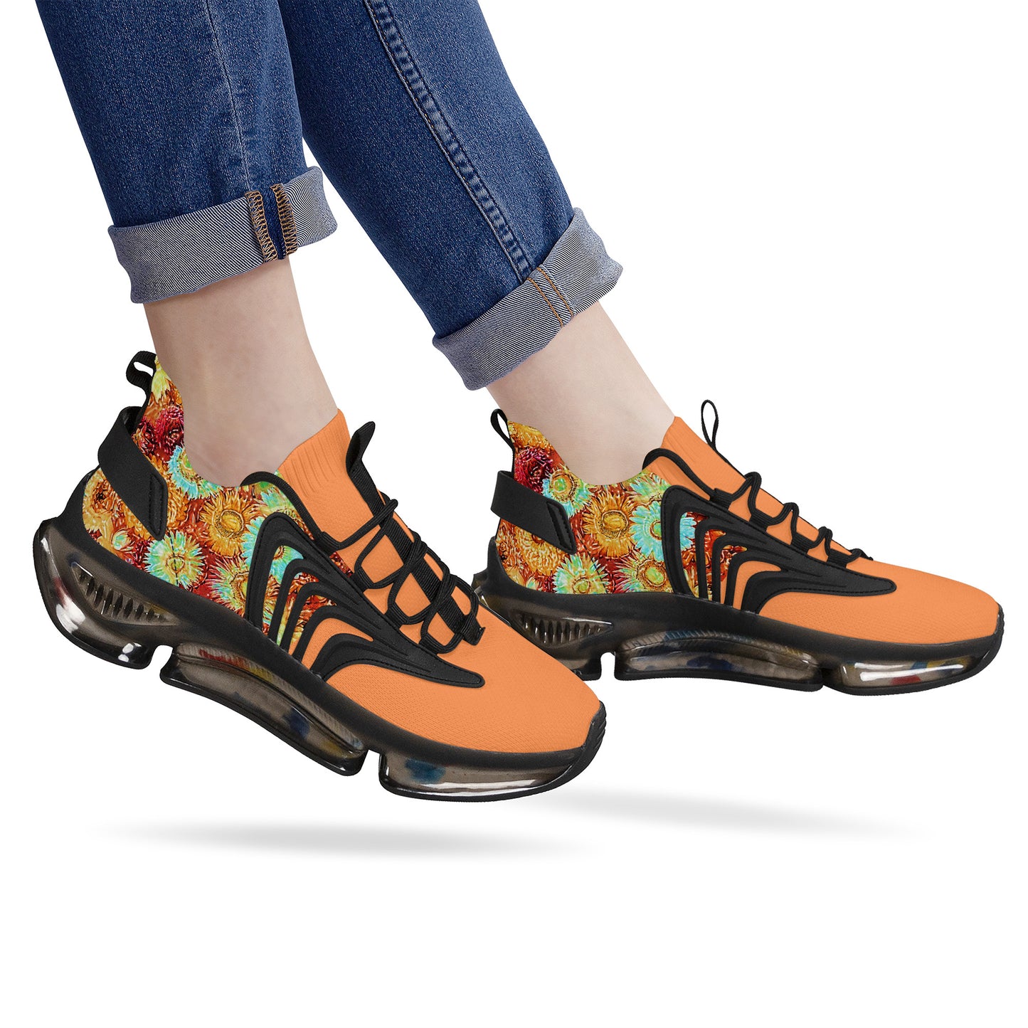 SF_S36 Air Max React Sneakers - Floral