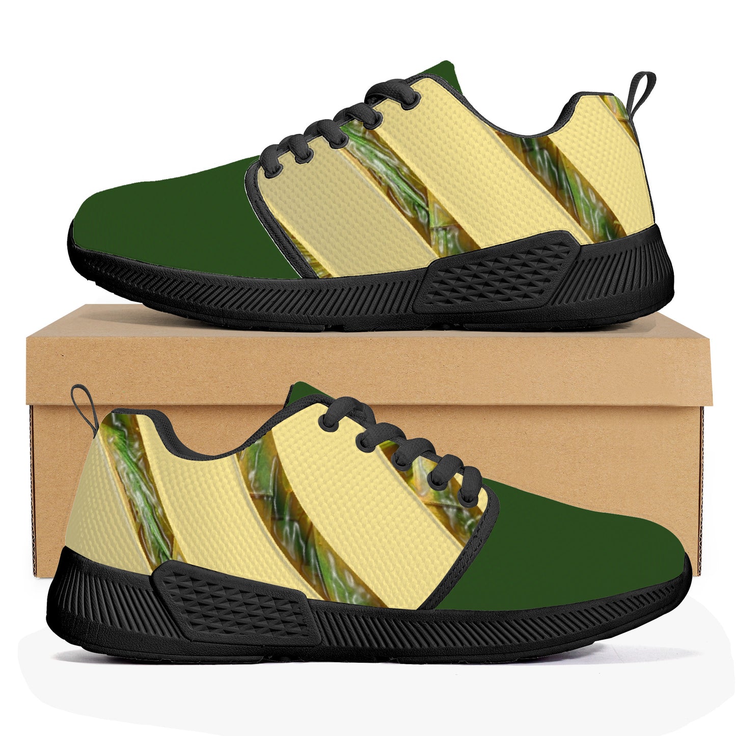 D21 Sneakers - Bamboo Stripes