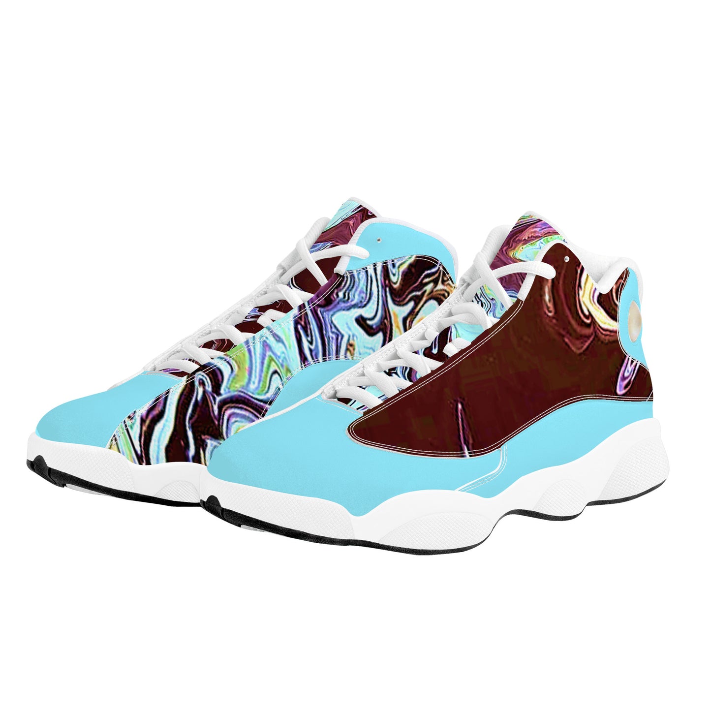 SF_D89 Basketball Shoes - CDEJ Turquoise Marble