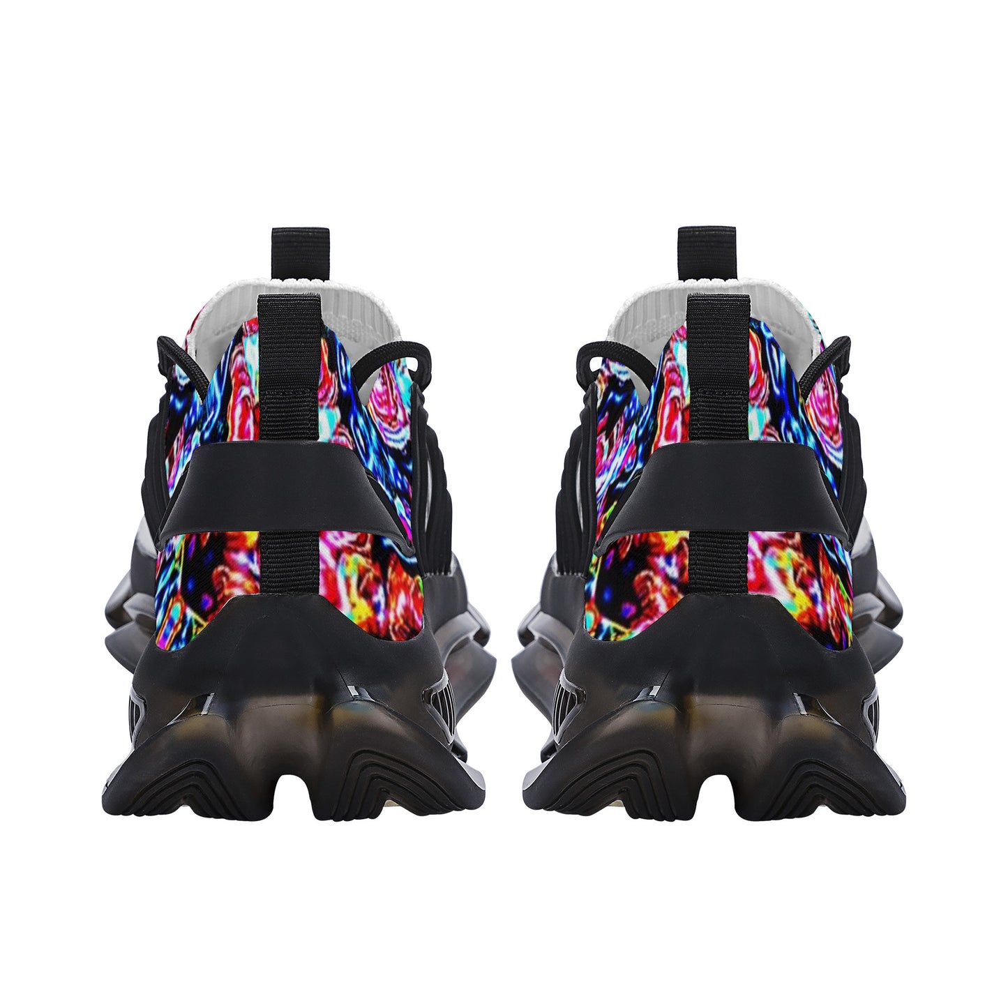 SF_S36 Air Max React Sneakers - Neon Floral