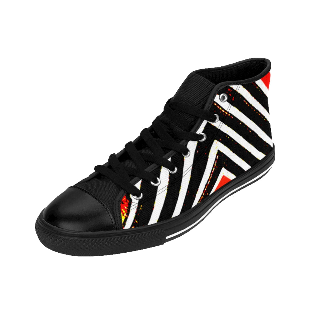 Special Stipped Women's High-top Sneakers