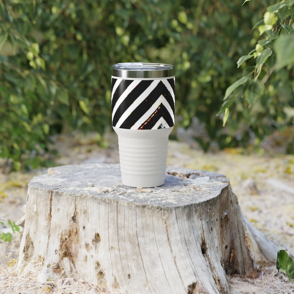 Stripped Ringneck Tumbler