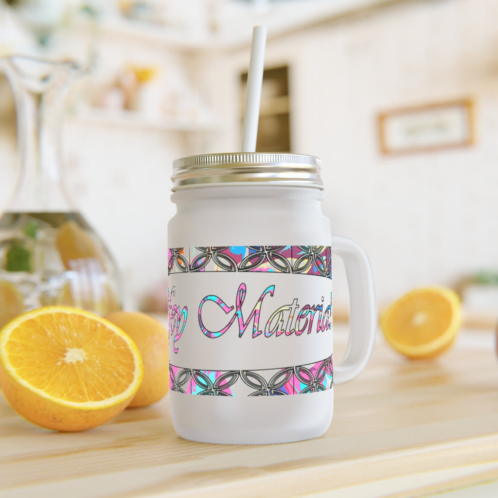 Graphic "Wifey" Mason Jar