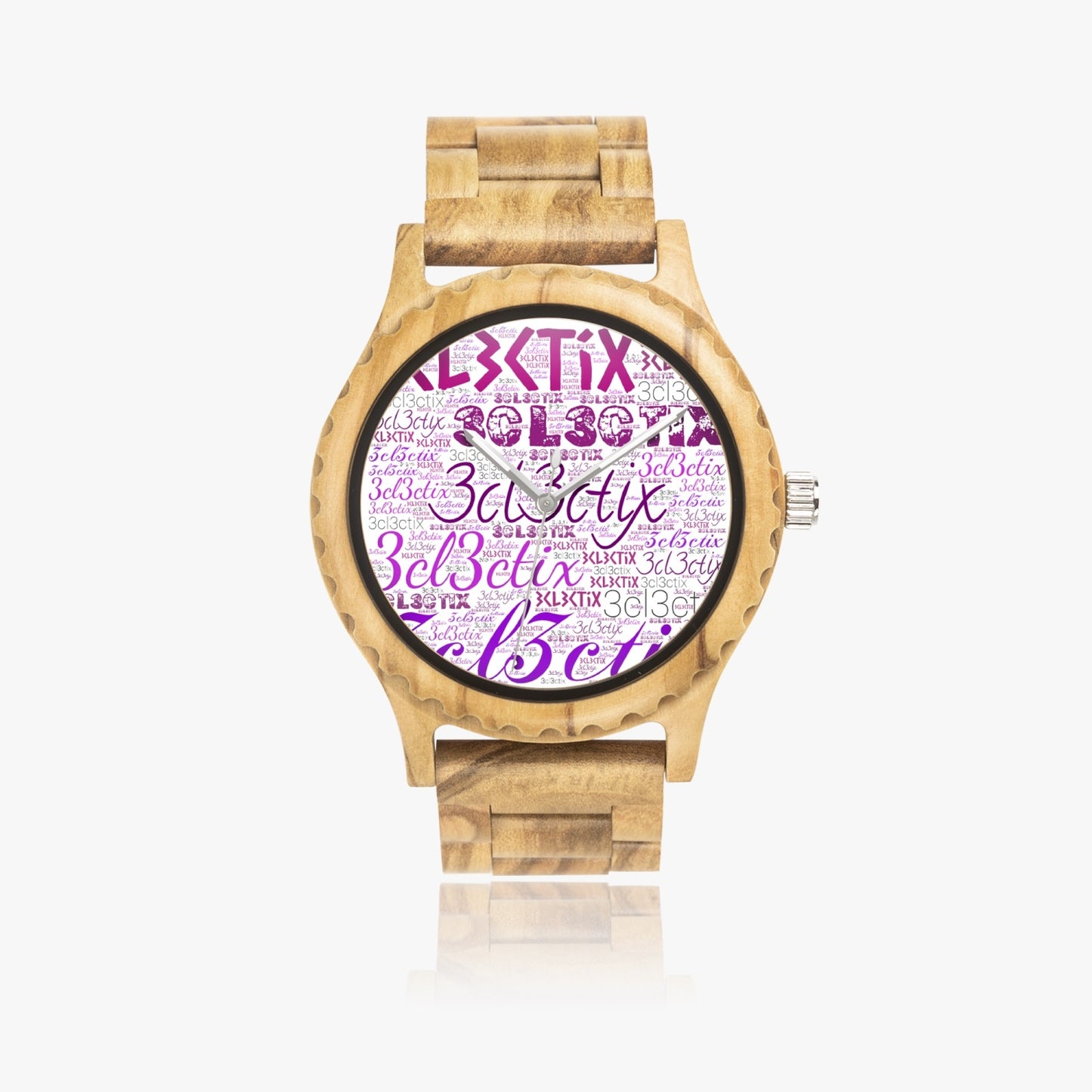 206. Italian Olive Lumber Wooden Watch