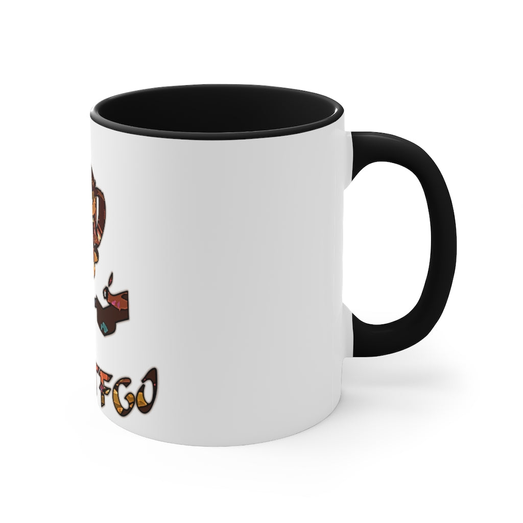 Graphic "Coffee" Accent Mug