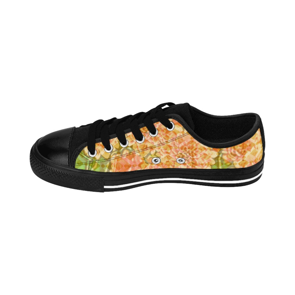 Faded Floral Women's Sneakers