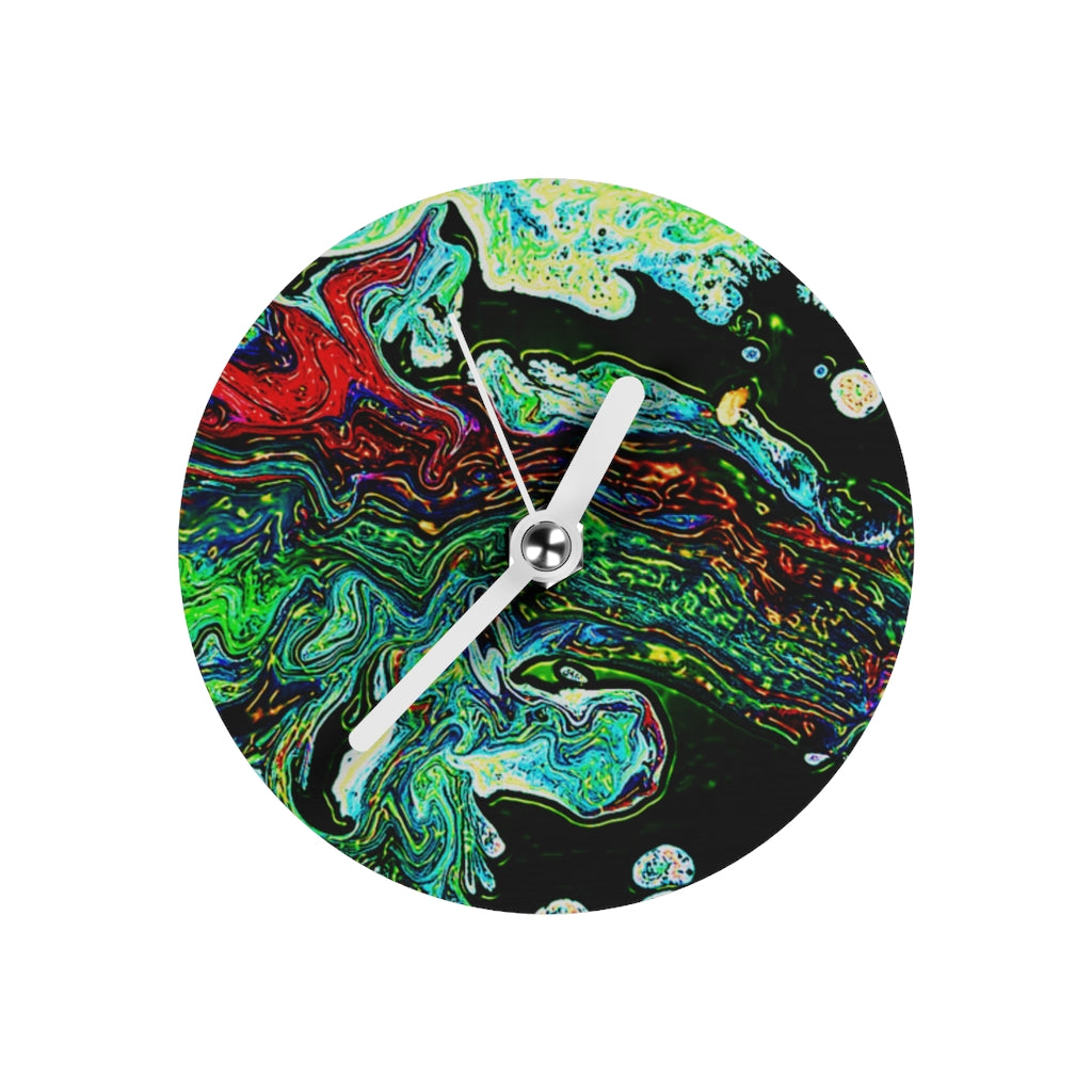 CDEJ Green Fun Wall Clocks