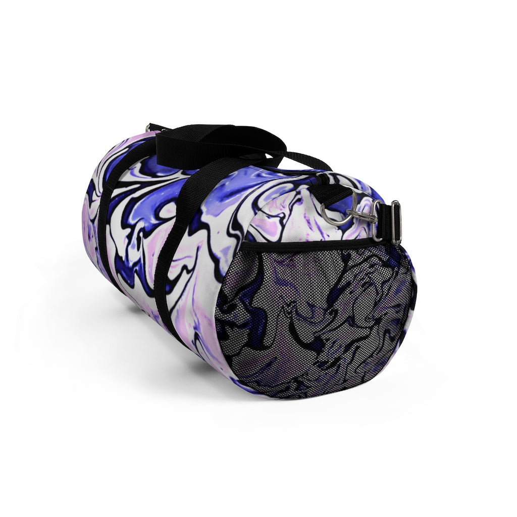 CDEJ Purple Marble Duffel Bag