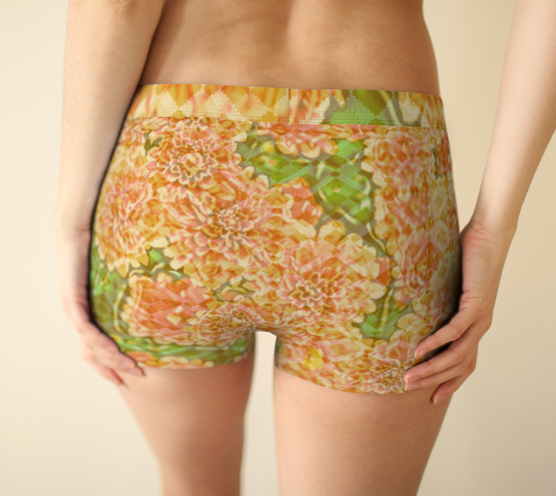 Faded Floral BoyShorts