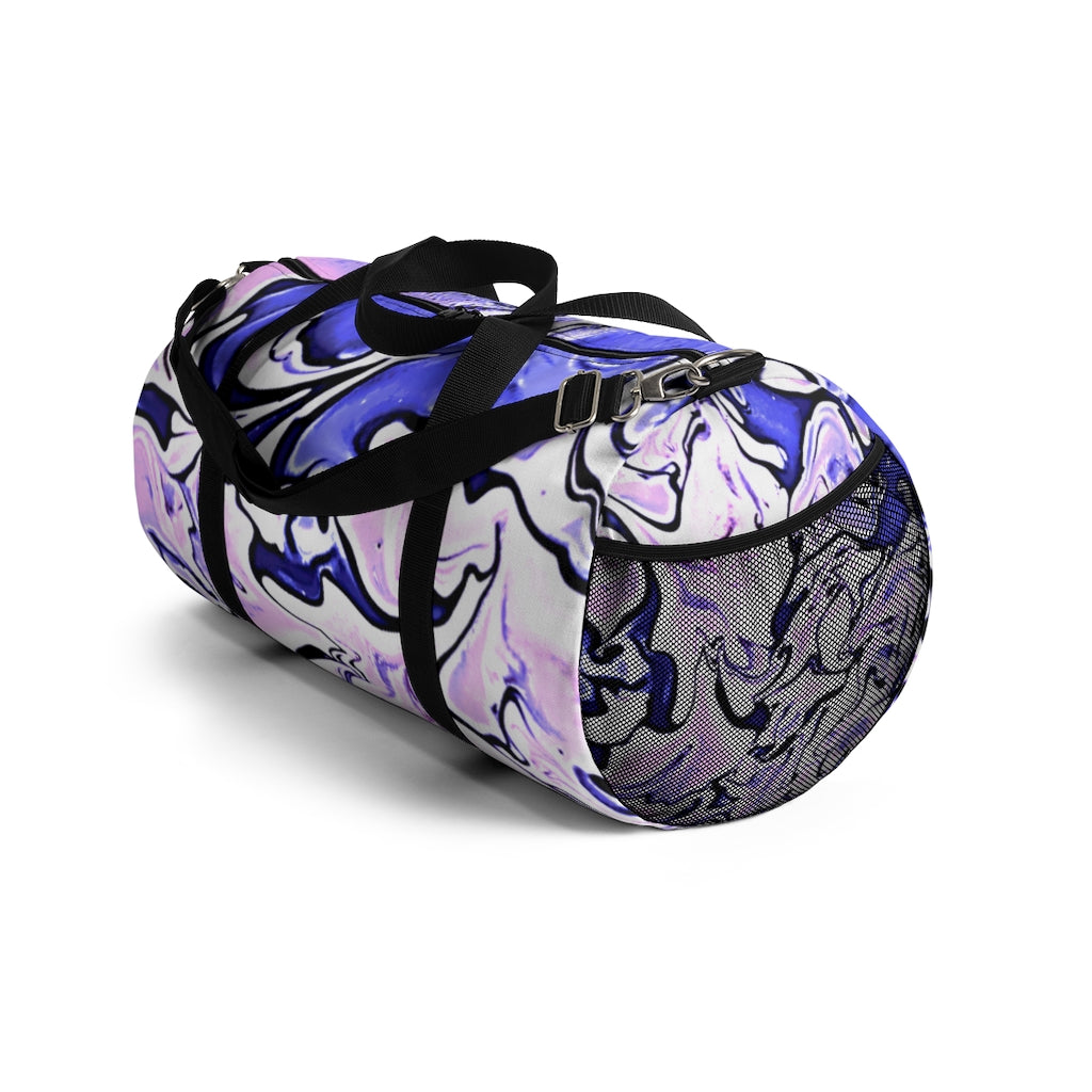 CDEJ Purple Marble Duffel Bag