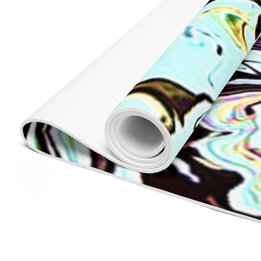 CDEJ Turquoise Marble Foam Yoga Mat