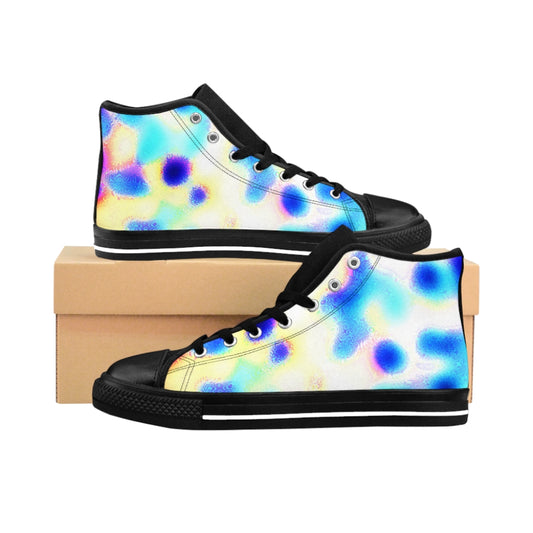 Colorful Men's High-top Sneakers