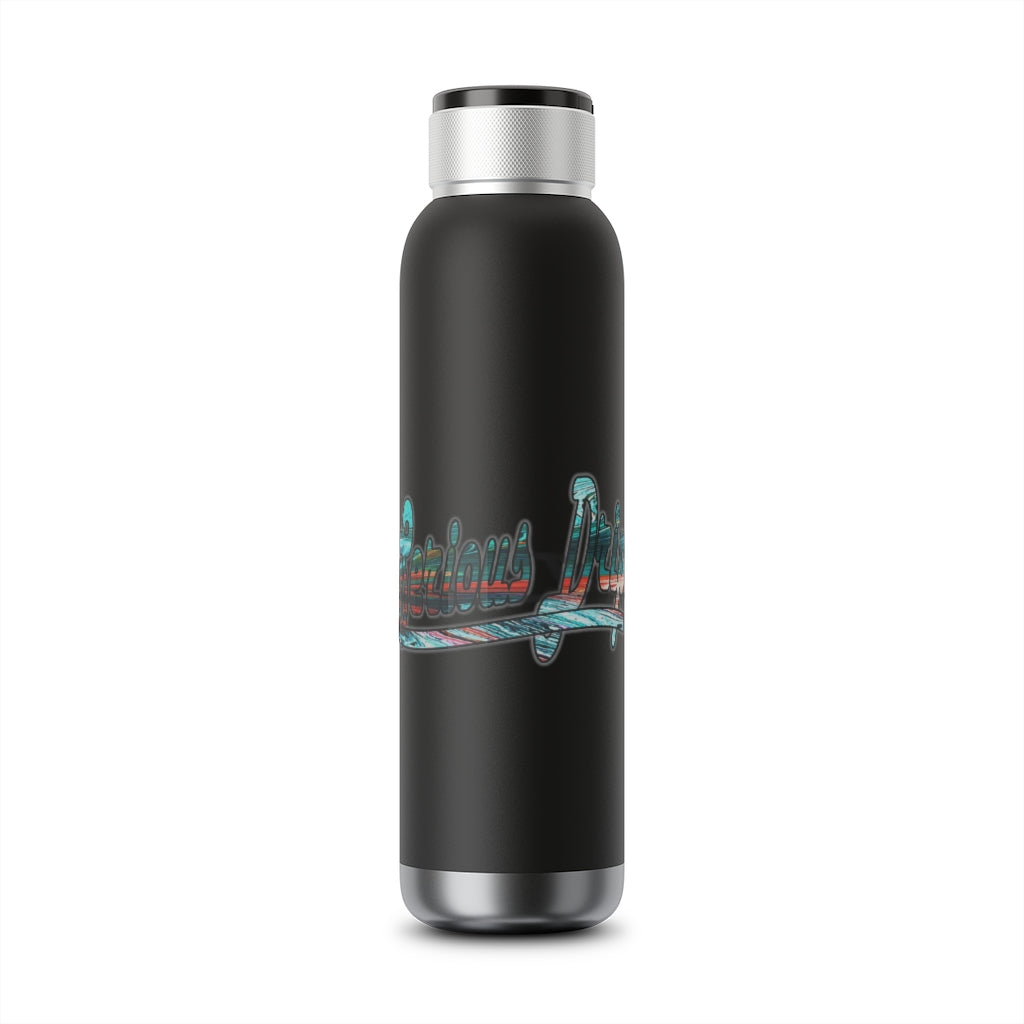 Graphic Baddie Soundwave Copper Vacuum Audio Bottle 22oz