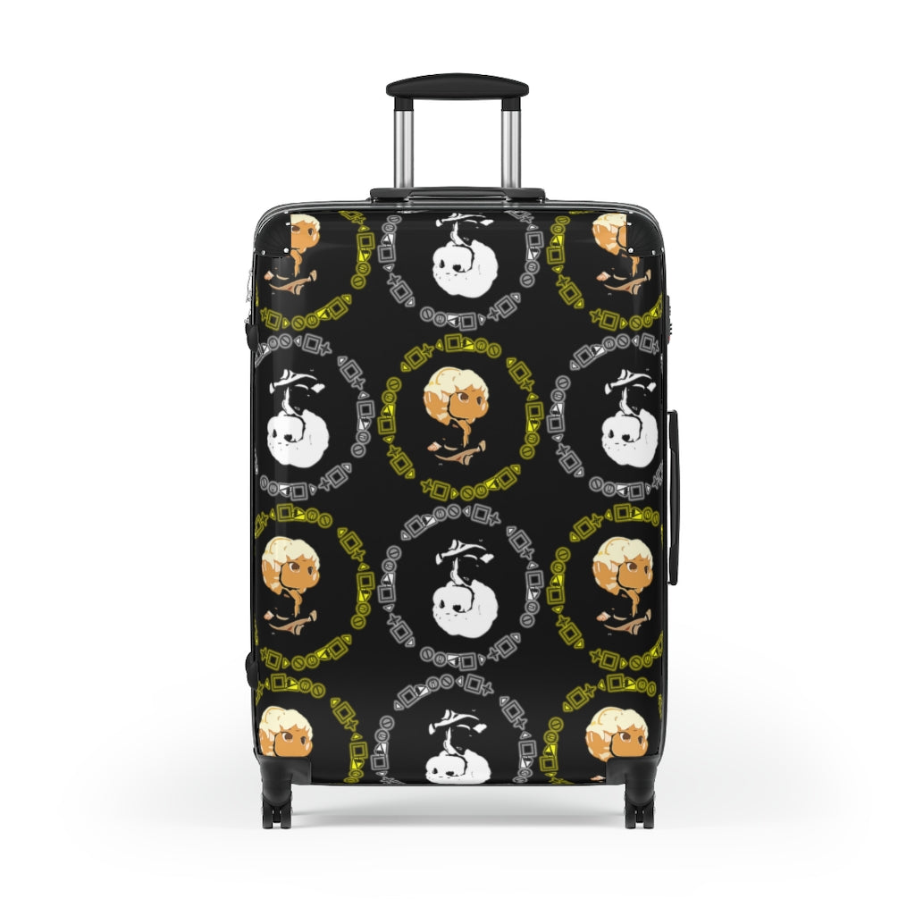 Branded Pattern Suitcases