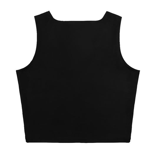 Graphic Born Irritated Crop Top