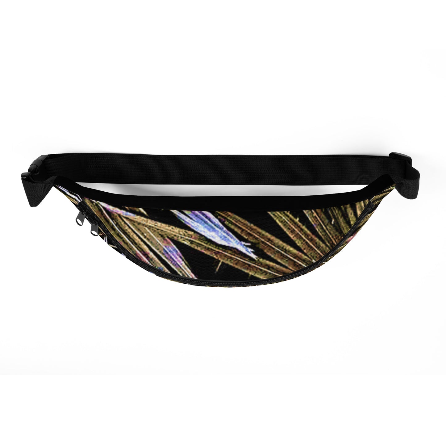 Purple Floral Fanny Pack