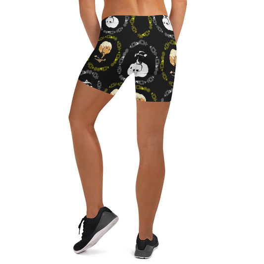 Branded Pattern Shorts