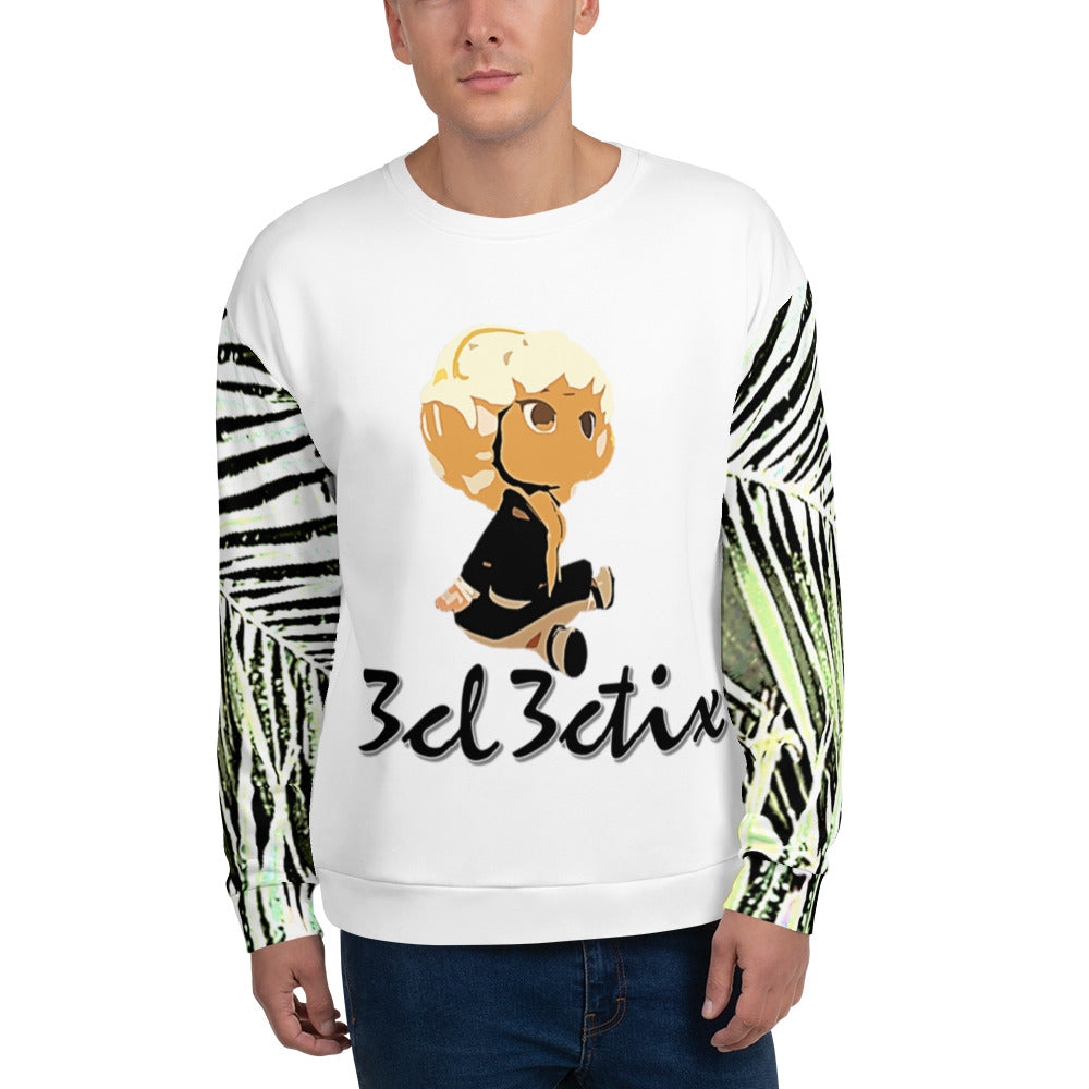 Branded Tropical Unisex Sweatshirt