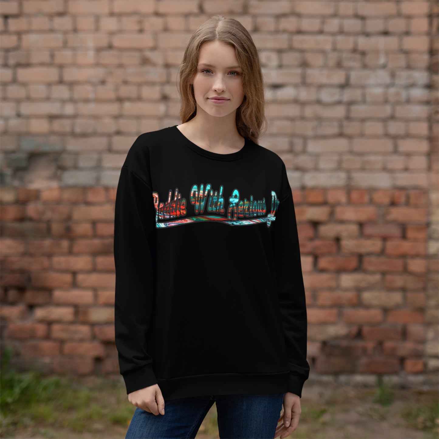 Graphic Baddie Unisex Sweatshirt