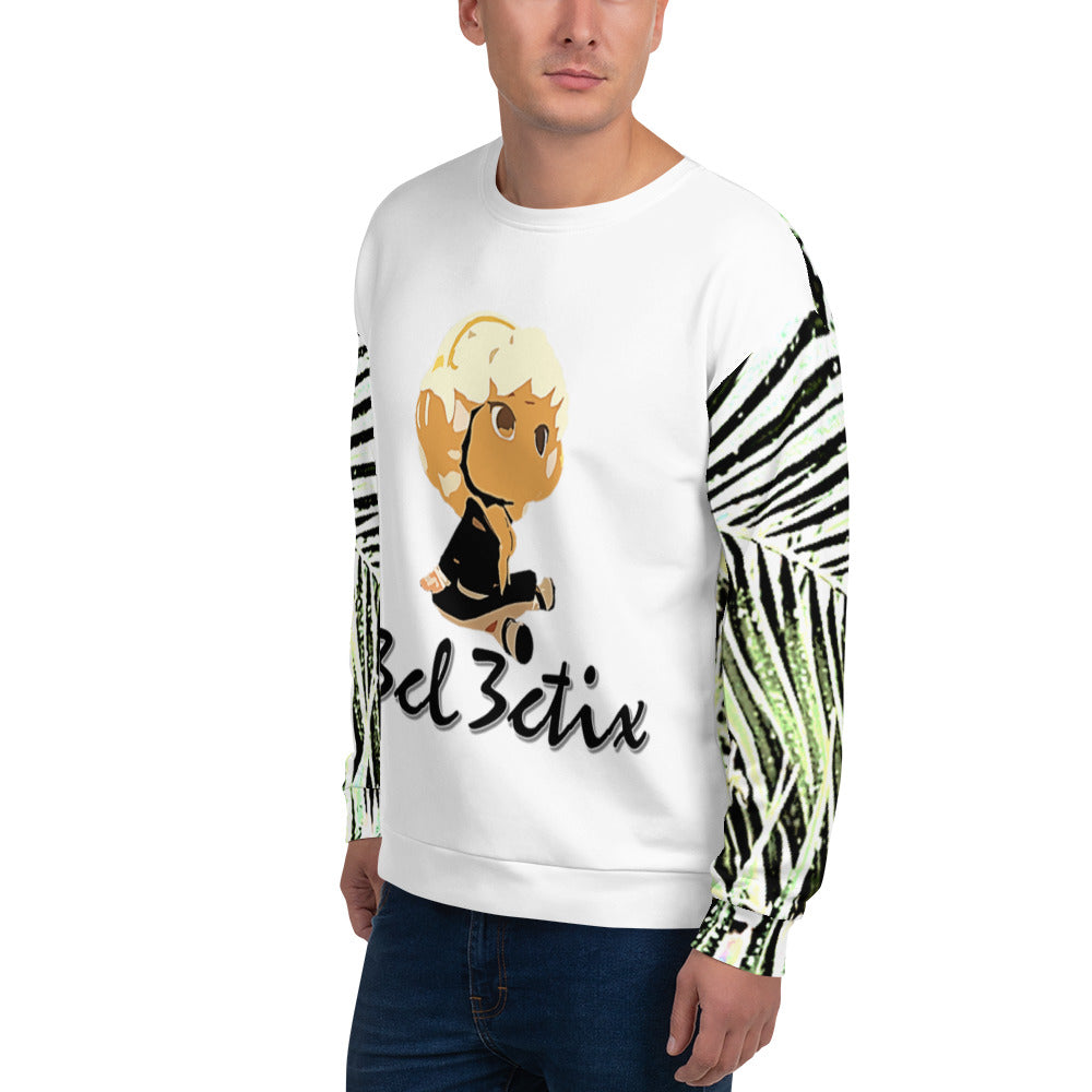 Branded Tropical Unisex Sweatshirt