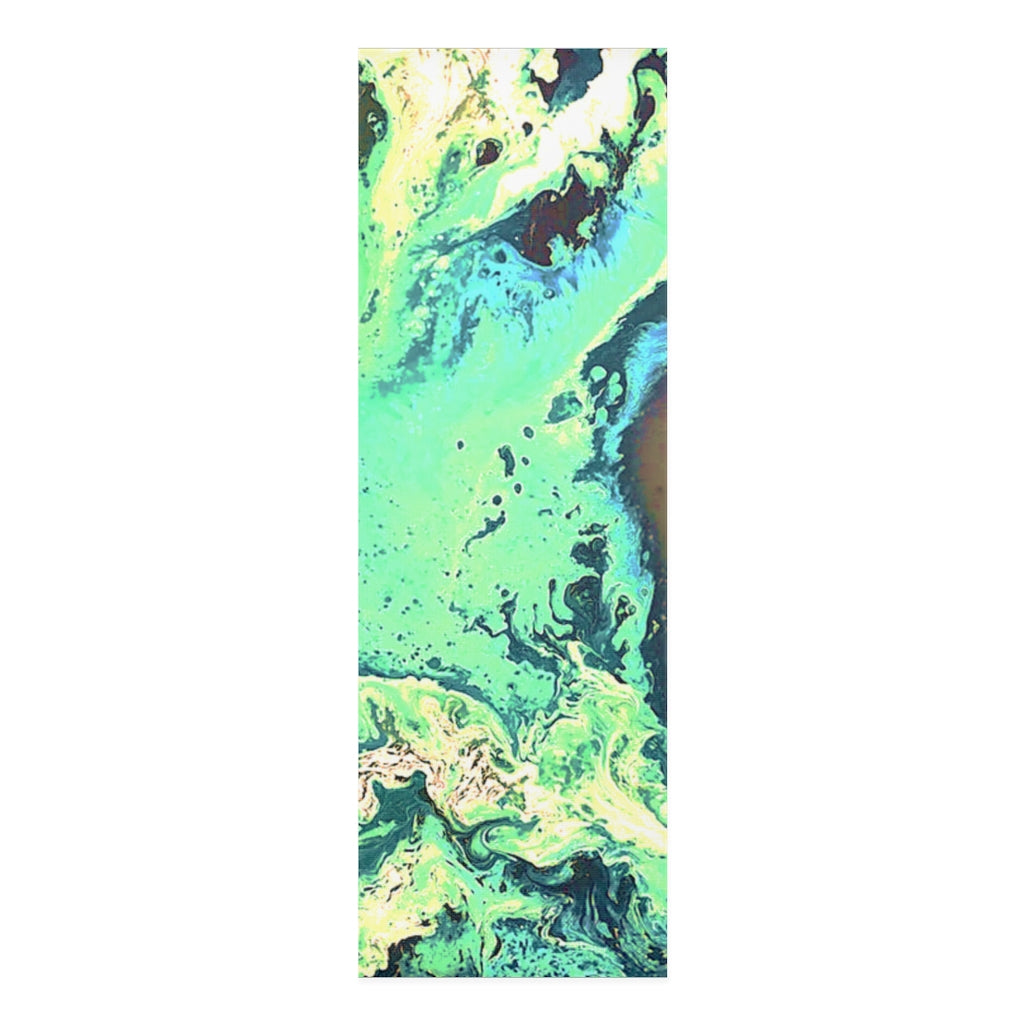 CDEJ Green Marble Foam Yoga Mat