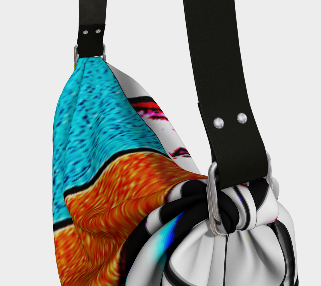 abstract origami bag