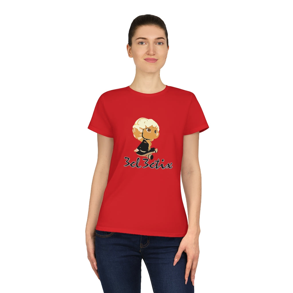 Branded Ladies' Premium Cotton T-Shirt