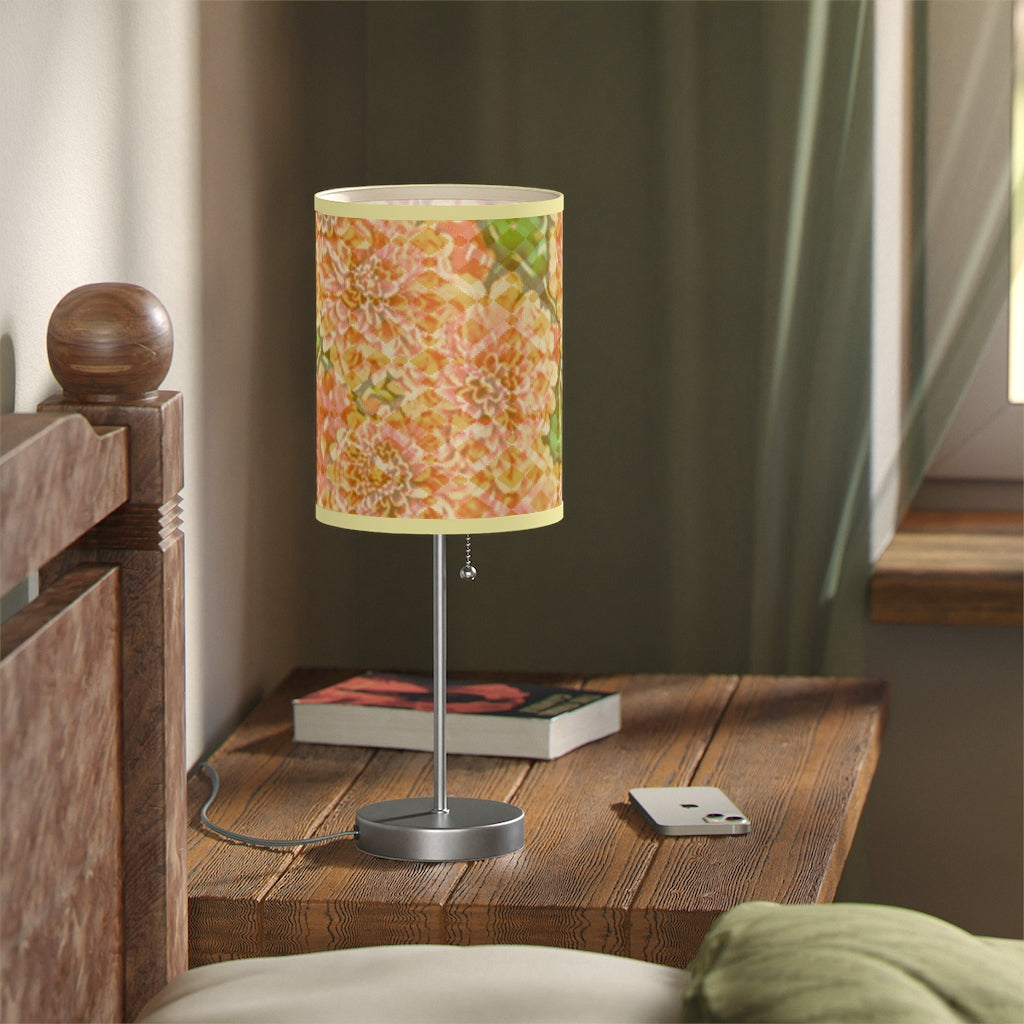 Floral Lamp on a Stand, US|CA plug