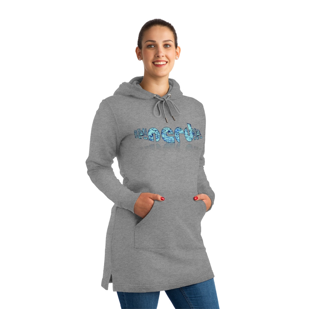 Graphic "Nerd" Streeter Hoodie Dress