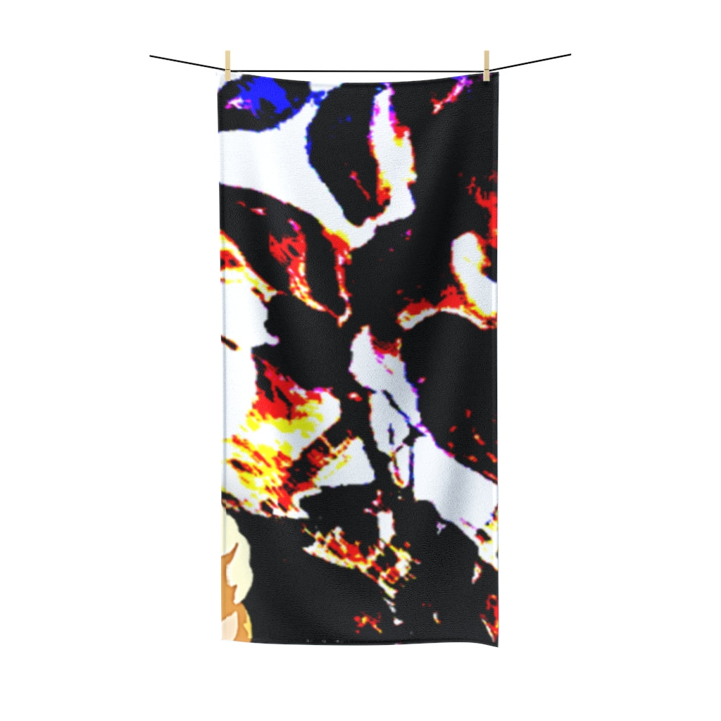 Floral Polycotton Towel