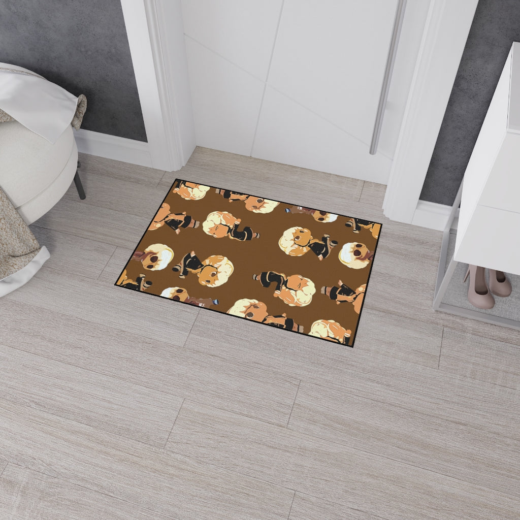 Cartoon Branded Heavy Duty Floor Mat