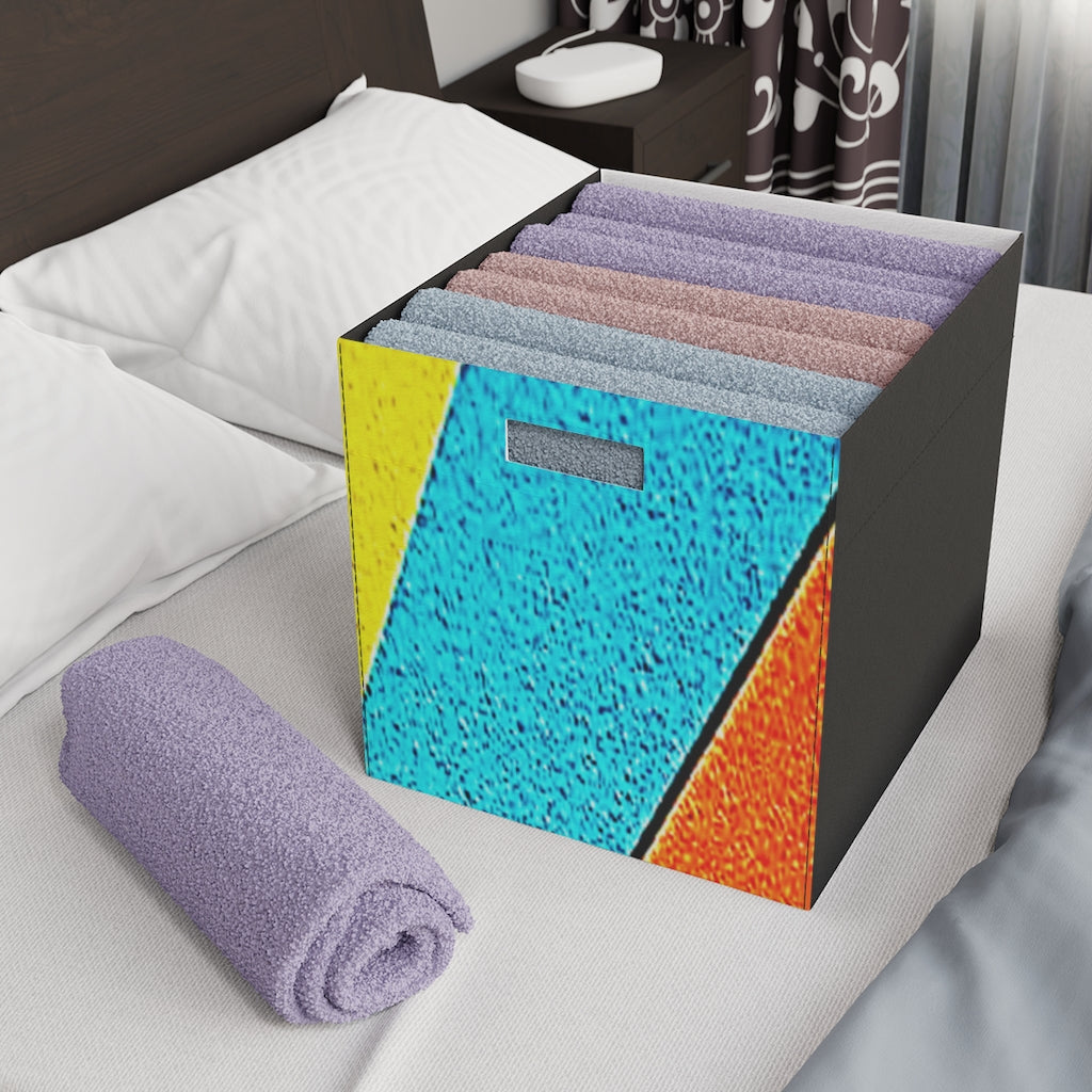 Abstract Felt Storage Box