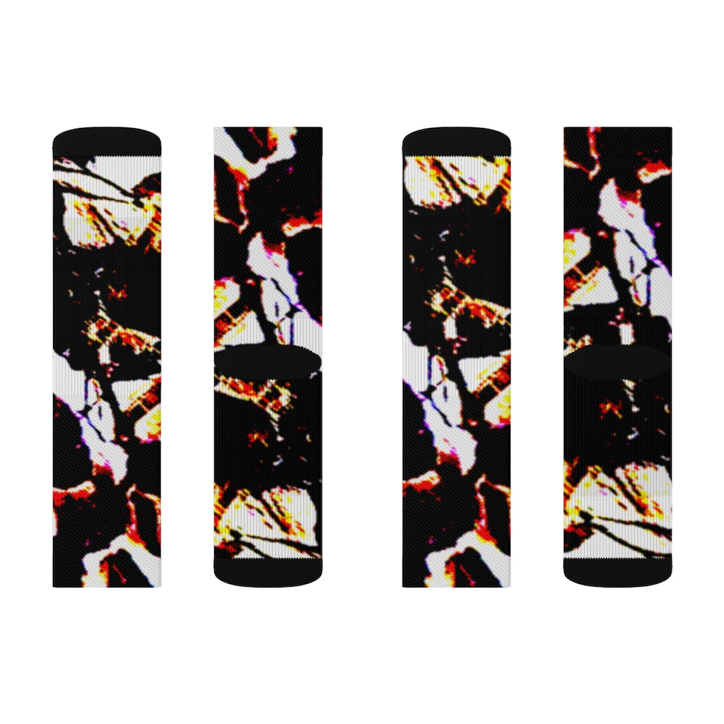 Floral Sublimation Socks